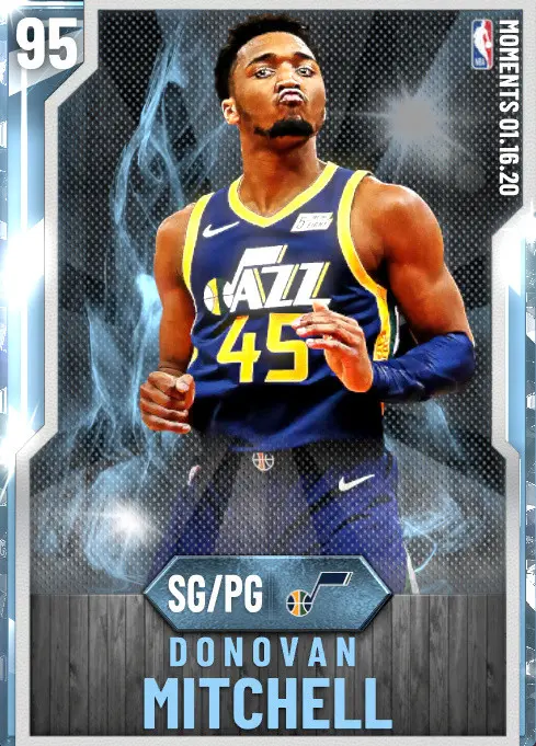 (DIAMOND) Donovan Mitchell (95 OVR)