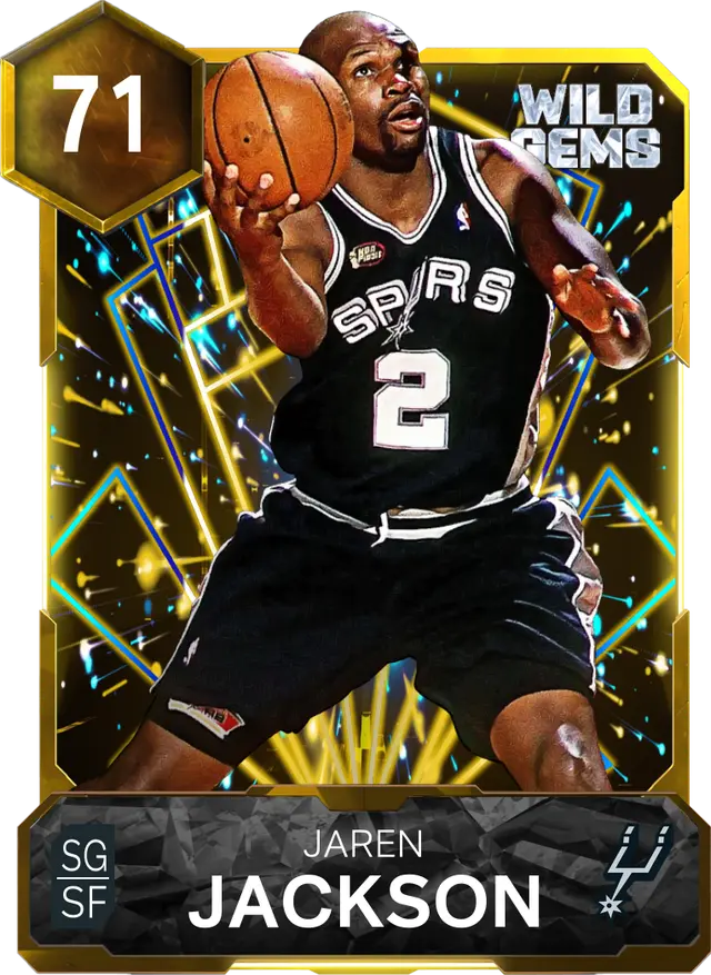 71 Jaren Jackson | Gold Wild Gems