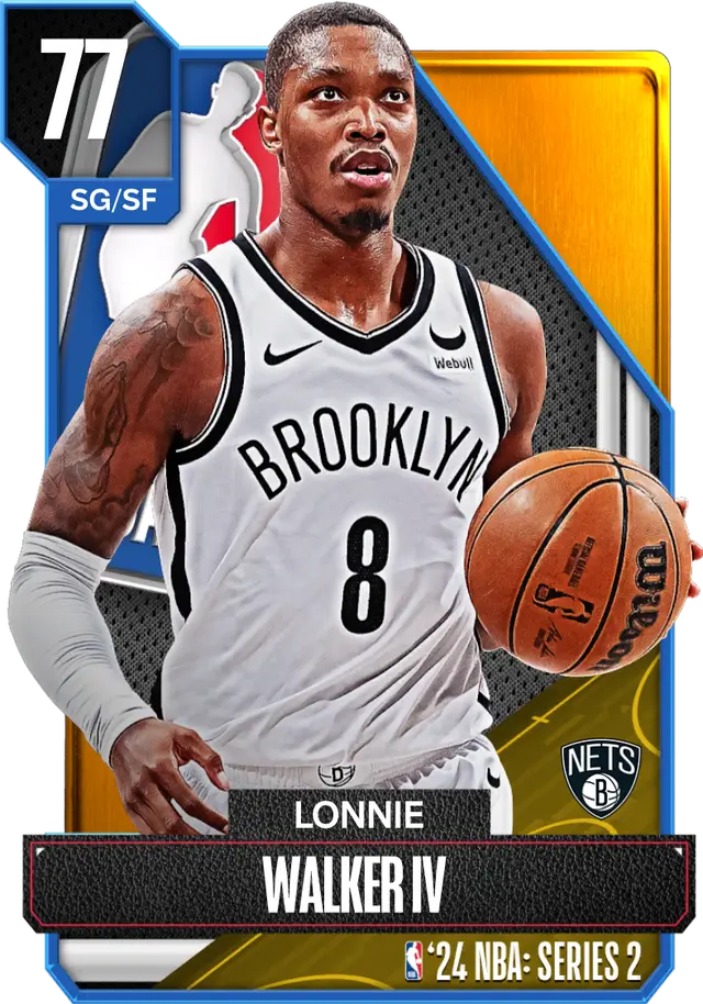 (GOLD) Lonnie Walker IV (77 OVR)
