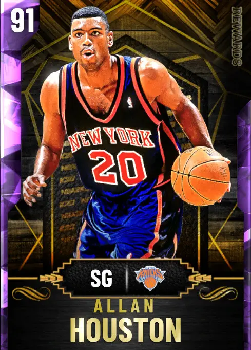 (AMETHYST) Allan Houston (91 OVR)