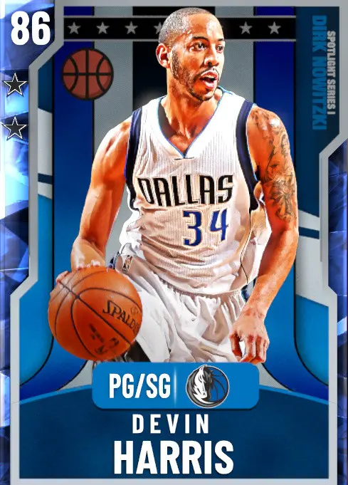 (SAPPHIRE) Devin Harris (86 OVR)