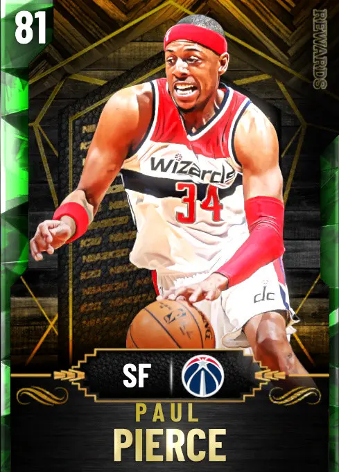 (EMERALD) Paul Pierce (81 OVR)