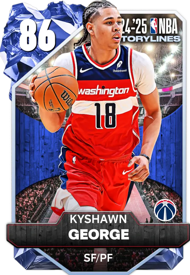 (SAPPHIRE) Kyshawn George (86 OVR)