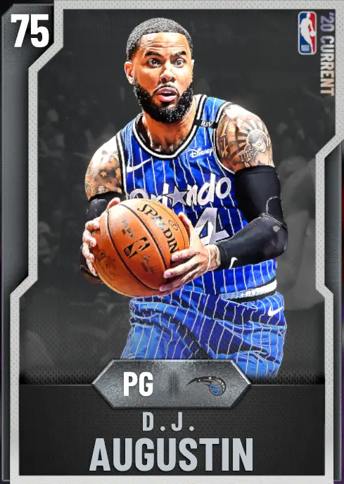(SILVER) D.J. Augustin (75 OVR)