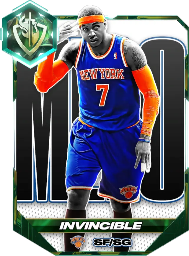 (INVINCIBLE) Carmelo Anthony (99 OVR)