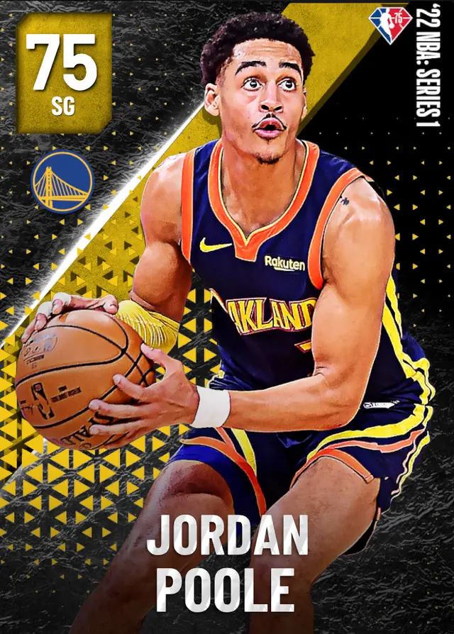 (GOLD) Jordan Poole (75 OVR)
