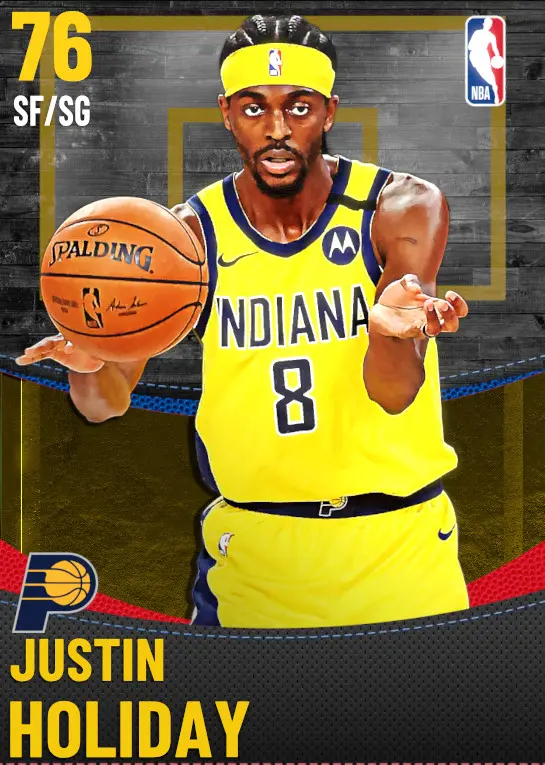 (GOLD) Justin Holiday (76 OVR)