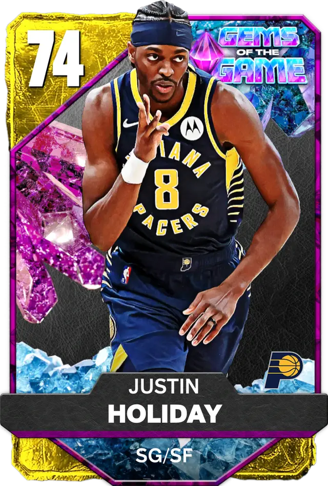 (GOLD) Justin Holiday (74 OVR)