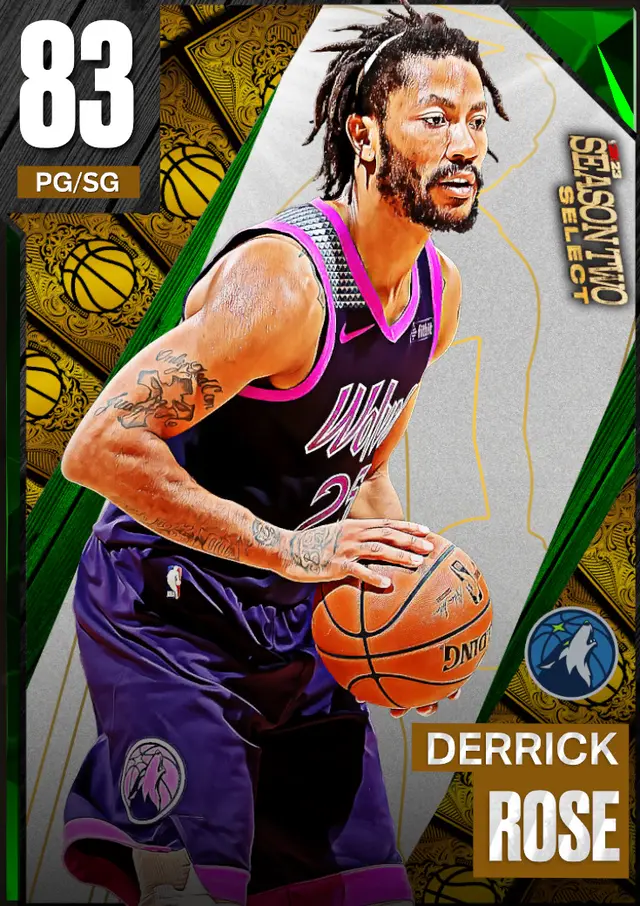 (EMERALD) Derrick Rose (83 OVR)