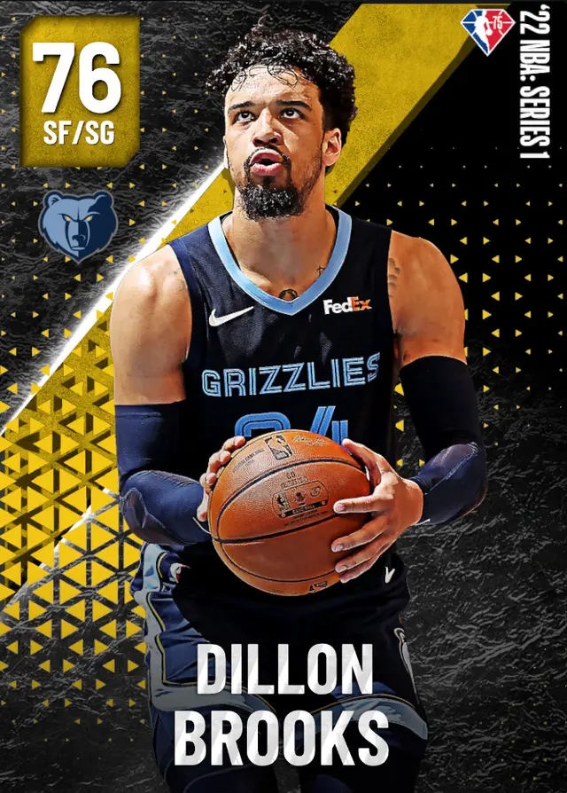 (GOLD) Dillon Brooks (76 OVR)