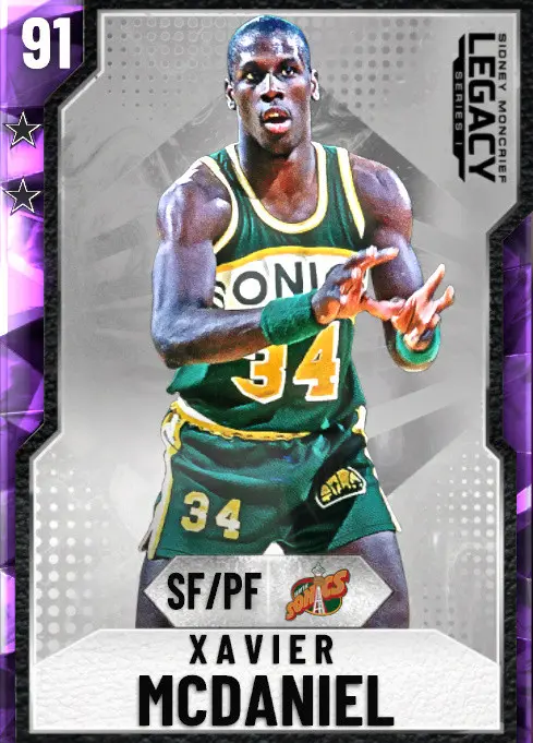 (AMETHYST) Xavier McDaniel (91 OVR)