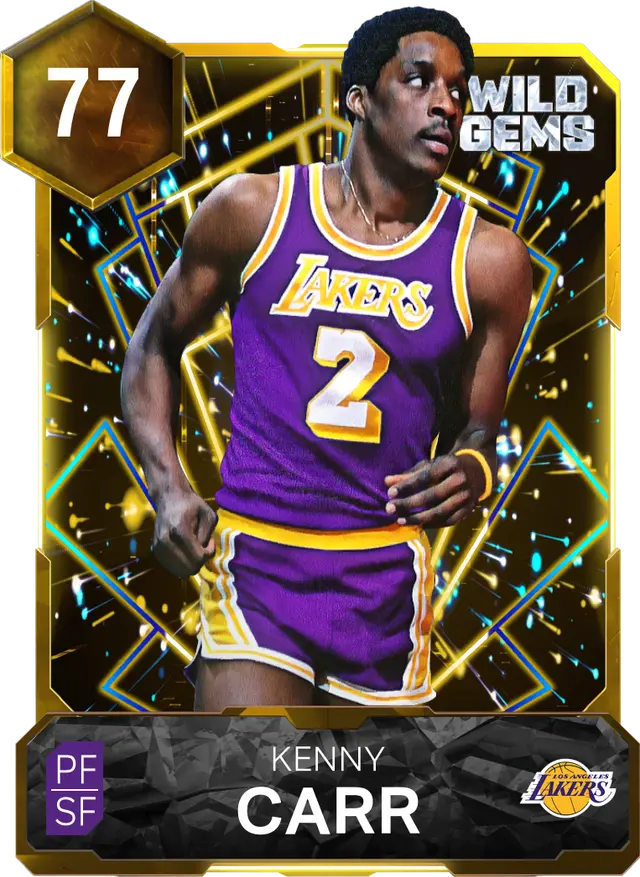 77 Kenny Carr | Gold Wild Gems