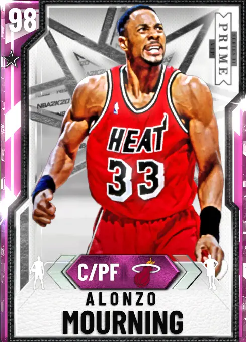 (PD) Alonzo Mourning (98 OVR)