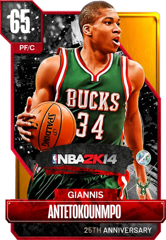 (HEATCHECK) Giannis Antetokounmpo (65 OVR)