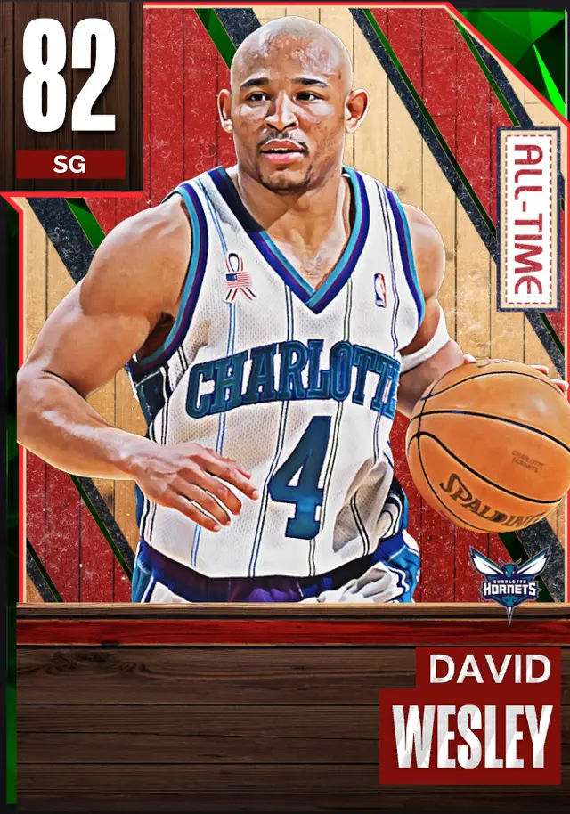 (EMERALD) David Wesley (82 OVR)