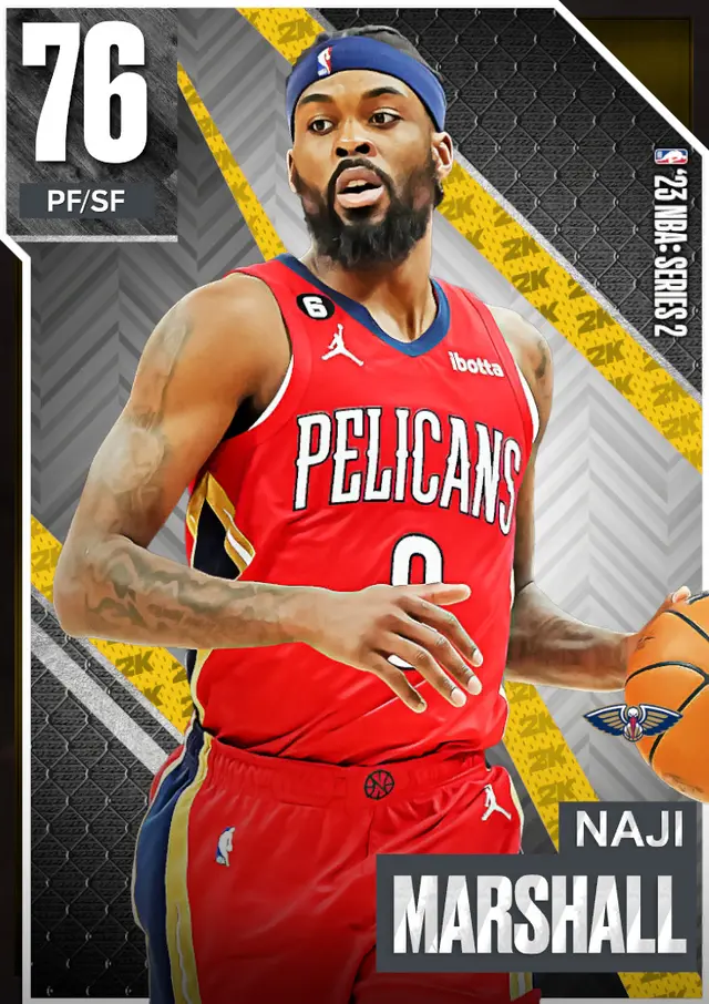 (GOLD) Naji Marshall (76 OVR)