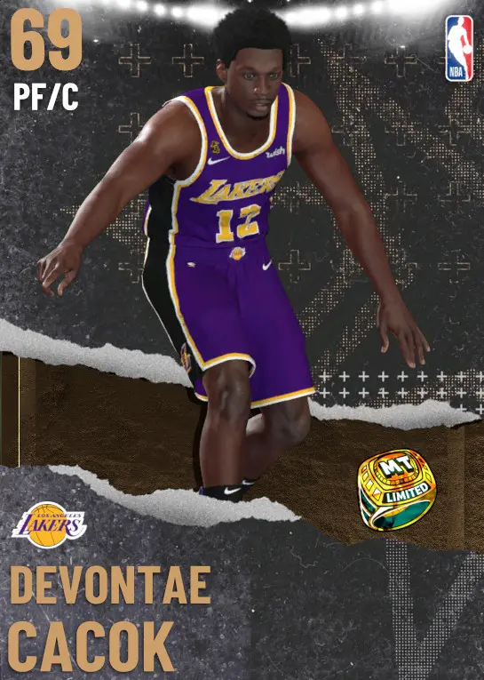 (BRONZE) Devontae Cacok (69 OVR)