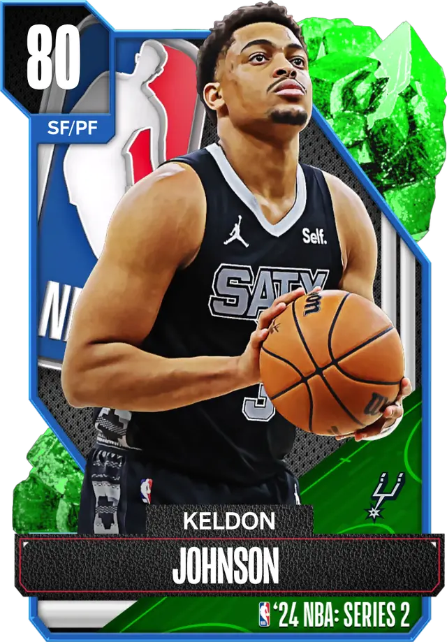 (EMERALD) Keldon Johnson (80 OVR)