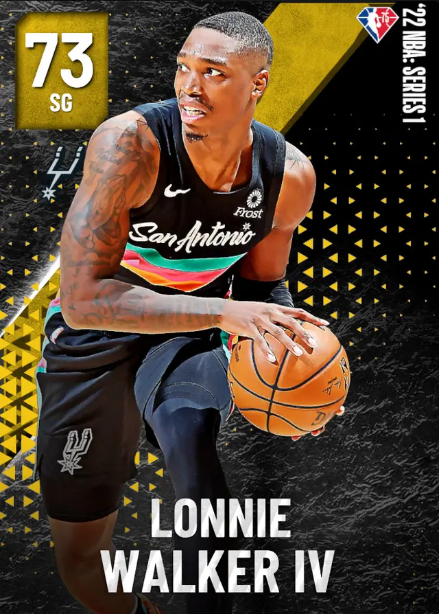 (GOLD) Lonnie Walker IV (73 OVR)