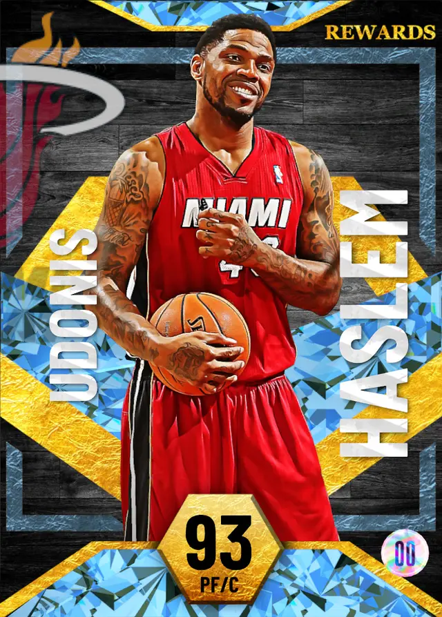 (DIAMOND) Udonis Haslem (93 OVR)