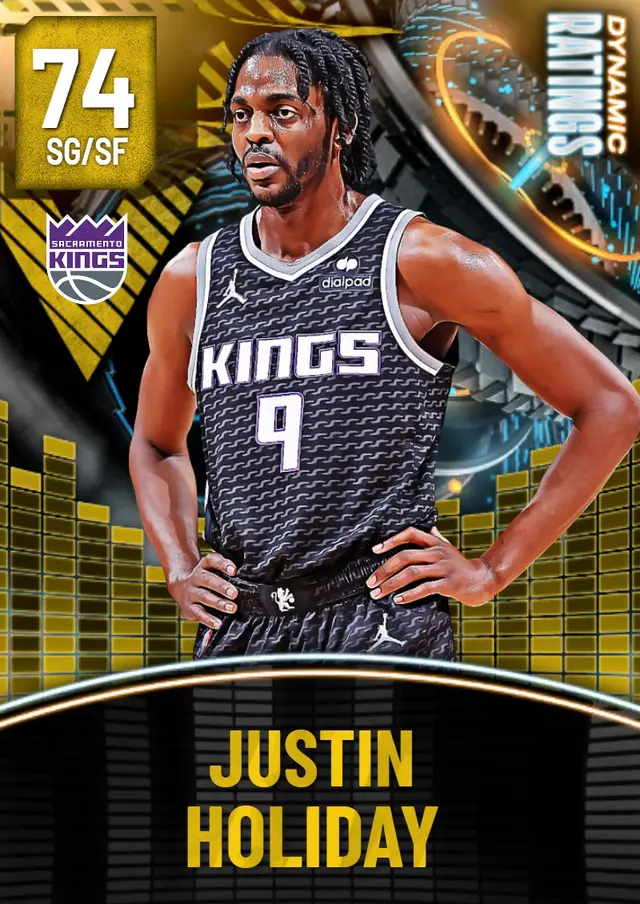 (GOLD) Justin Holiday (74 OVR)