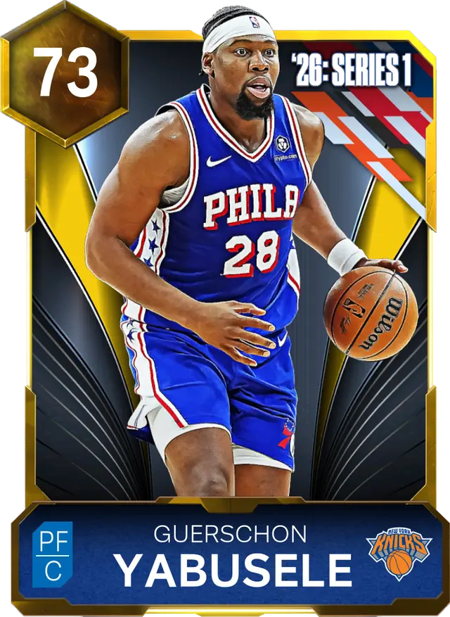 (GOLD) Guerschon Yabusele (73 OVR)