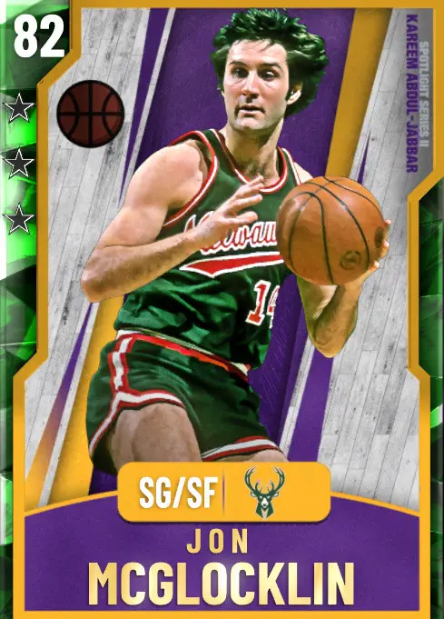 (EMERALD) Jon McGlocklin (82 OVR)