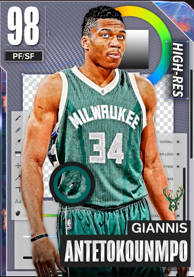 (OPAL) Giannis Antetokounmpo (98 OVR)