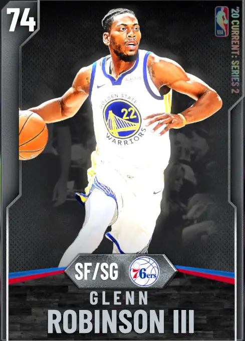(SILVER) Glenn Robinson III (74 OVR)