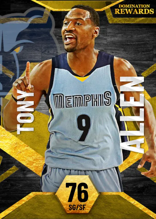 (GOLD) Tony Allen (76 OVR)