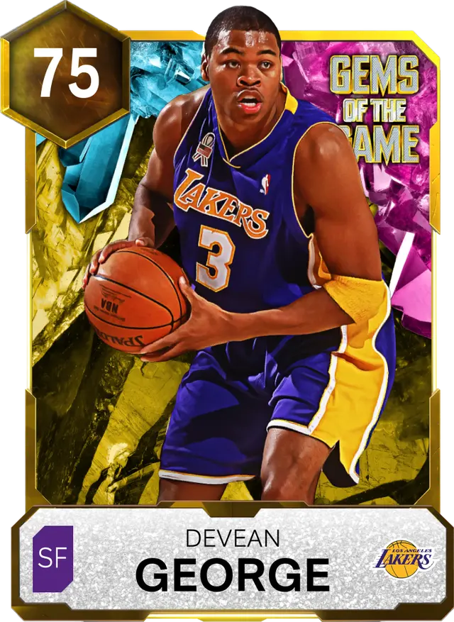 75 Devean George | Gold Gems of the Game