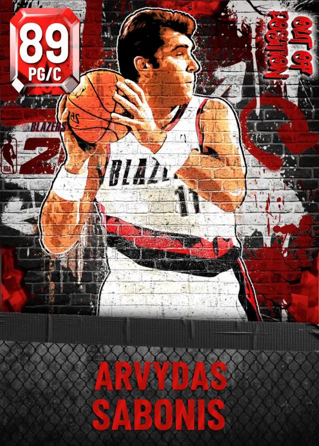 (RUBY) Arvydas Sabonis (89 OVR)