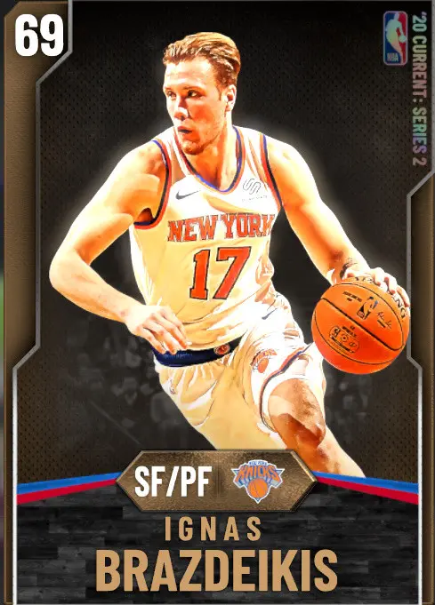 (BRONZE) Ignas Brazdeikis (69 OVR)