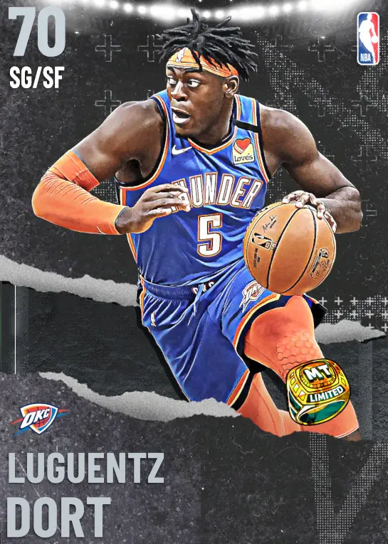 (SILVER) Luguentz Dort (70 OVR)
