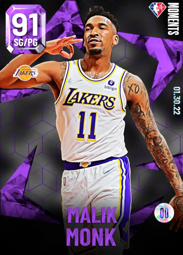 (AMETHYST) Malik Monk (91 OVR)