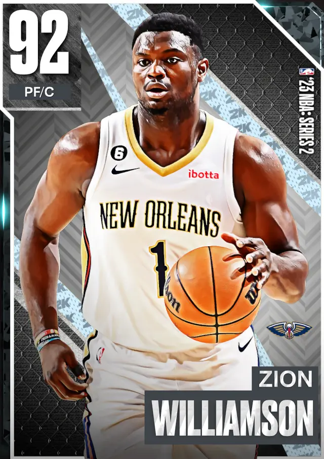 (DIAMOND) Zion Williamson (92 OVR)