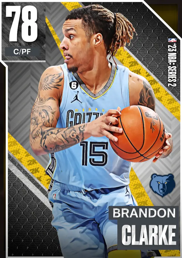 (GOLD) Brandon Clarke (78 OVR)