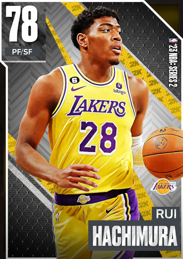 78 Rui Hachimura | Los Angeles Lakers