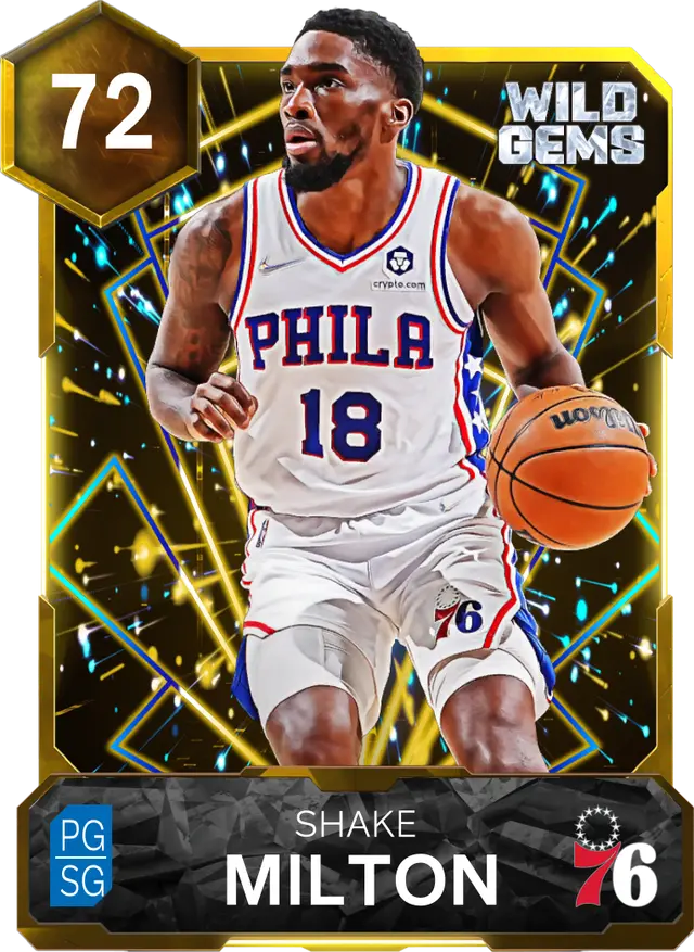 72 Shake Milton | Gold Wild Gems