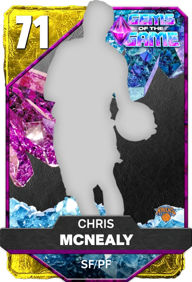 (GOLD) Chris McNealy (71 OVR)