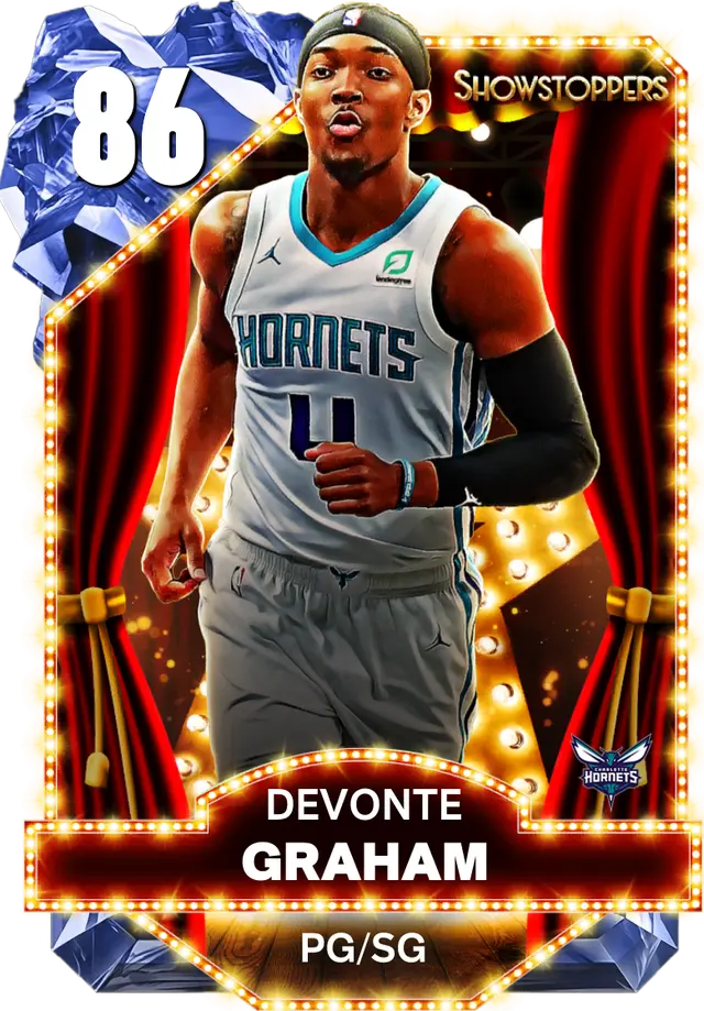 (SAPPHIRE) Devonte Graham (86 OVR)