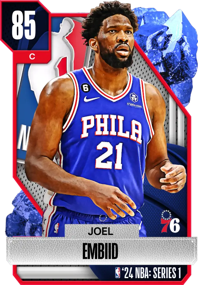 (SAPPHIRE) Joel Embiid (85 OVR)