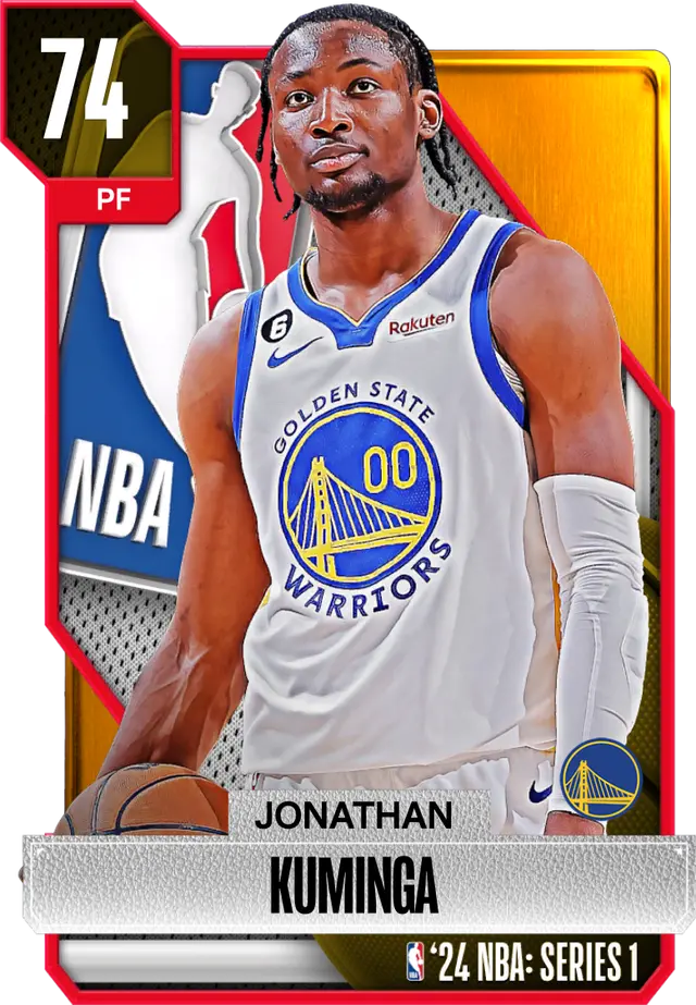 (GOLD) Jonathan Kuminga (74 OVR)