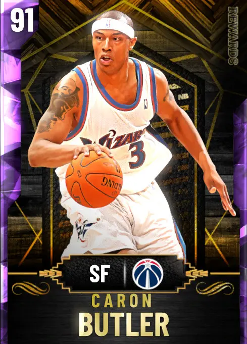 (AMETHYST) Caron Butler (91 OVR)