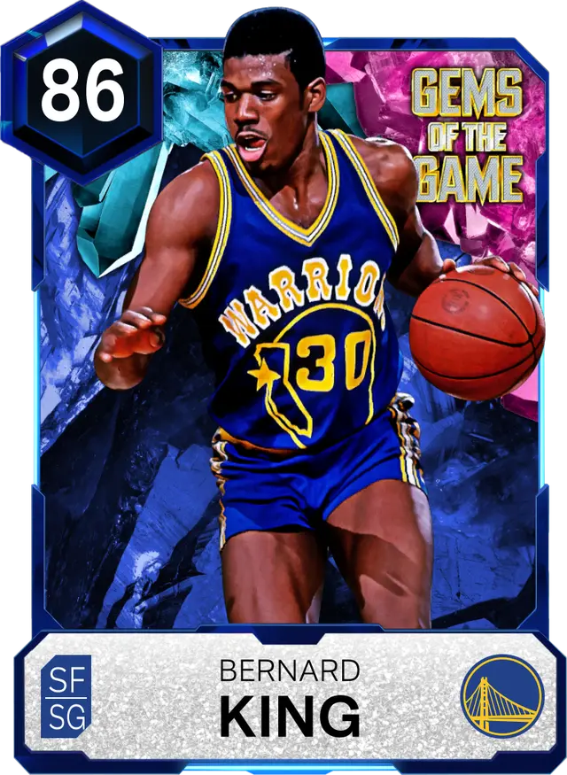 (SAPPHIRE) Bernard King (86 OVR)