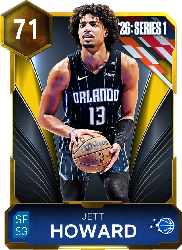 (GOLD) Jett Howard (71 OVR)