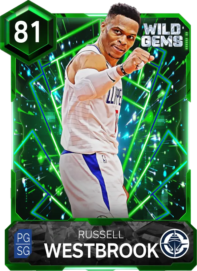 (EMERALD) Russell Westbrook (81 OVR)