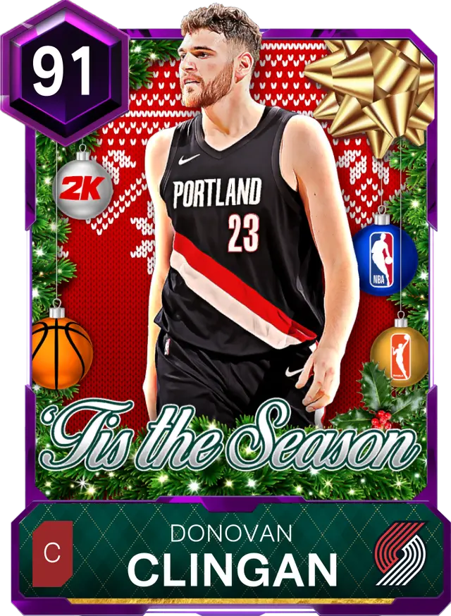 (AMETHYST) Donovan Clingan (91 OVR)
