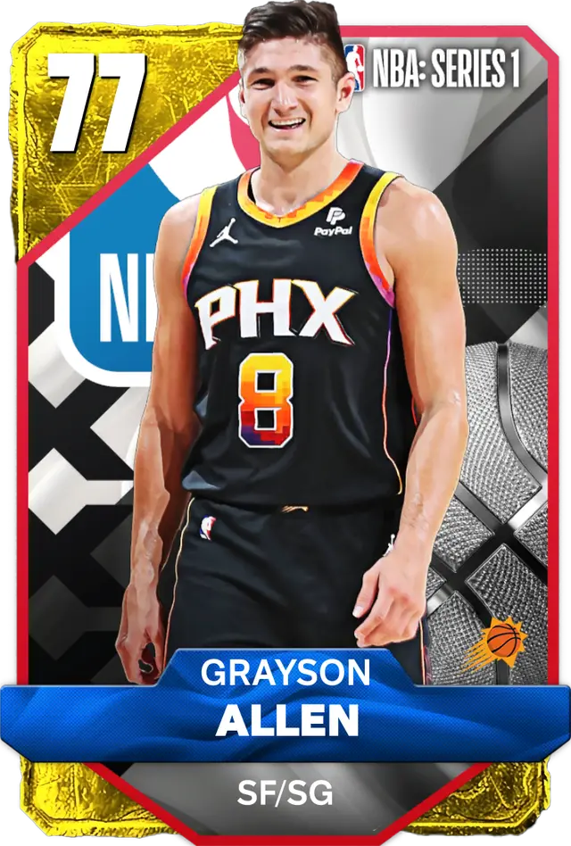 (GOLD) Grayson Allen (77 OVR)