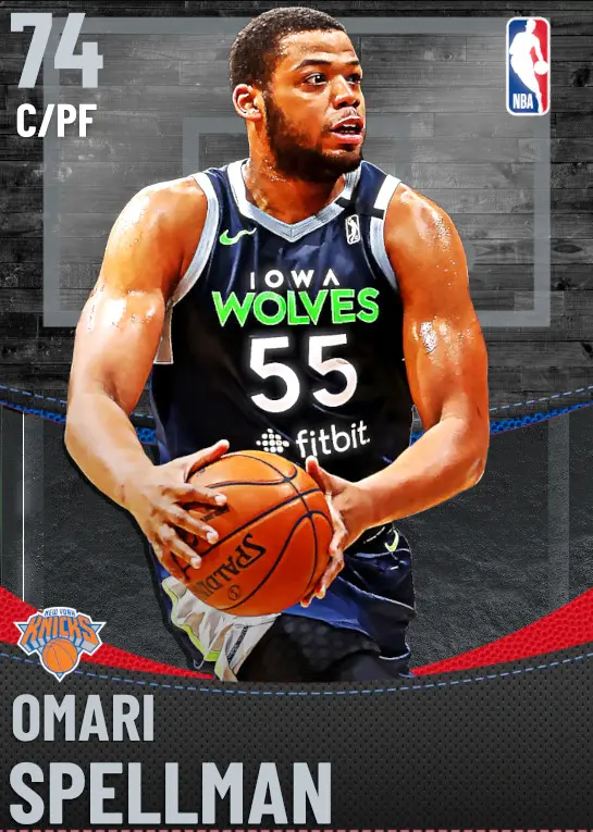 (SILVER) Omari Spellman (74 OVR)